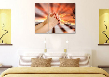 Rural Prayer Canvas - Christian Canvas Wall Art