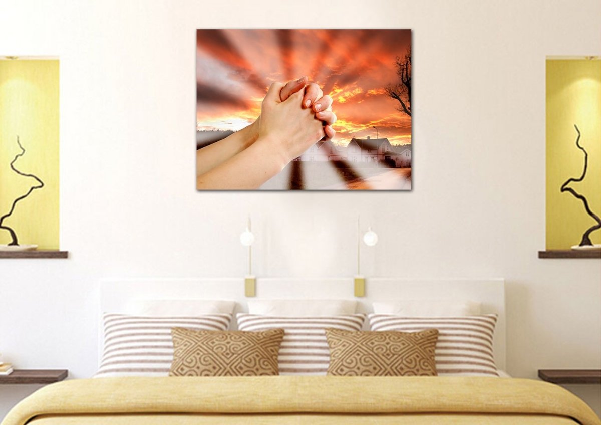 Rural Prayer Canvas - Christian Canvas Wall Art