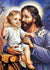 5D Diamond Painting of Jesus - DIY Full Round Cross Stitch & Rhinestones for Home Decor
