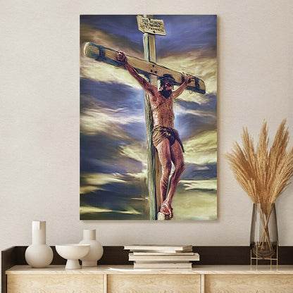 Sacrifice Jesus Paintings Jesus Wall Art Jesus Artwork - Canvas Pictures - Jesus Canvas Art - Christian Wall Art