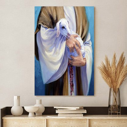 Safe In The Arms Of Jesus - Canvas Pictures - Jesus Canvas Art - Christian Wall Art