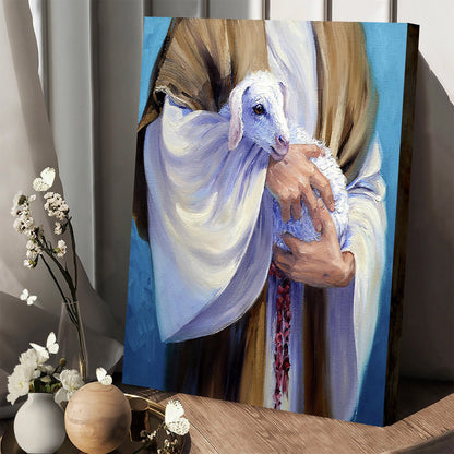 Safe In The Arms Of Jesus - Canvas Pictures - Jesus Canvas Art - Christian Wall Art