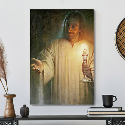 Salt And Light - Jesus Canvas Poster - Jesus Wall Art - Gift For Christian - Ciaocustom