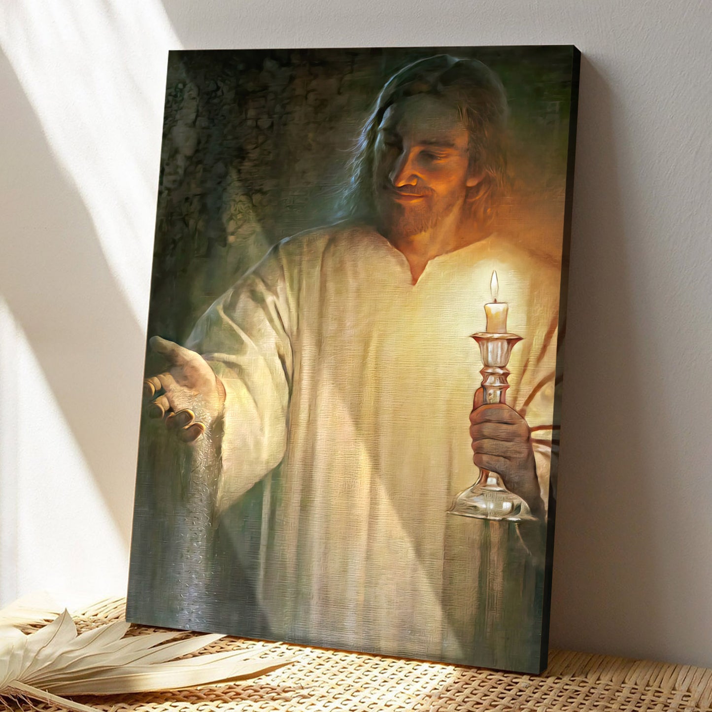 Salt And Light - Jesus Canvas Poster - Jesus Wall Art -  Gift For Christian - Ciaocustom