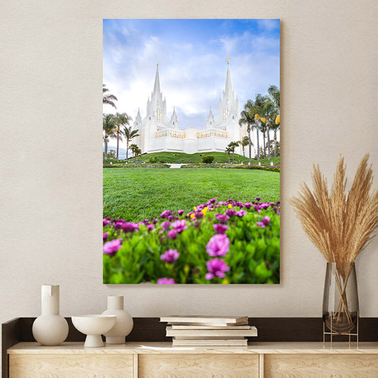 San Diego California Canvas Pictures - Jesus Canvas Art - Christian Wall Art