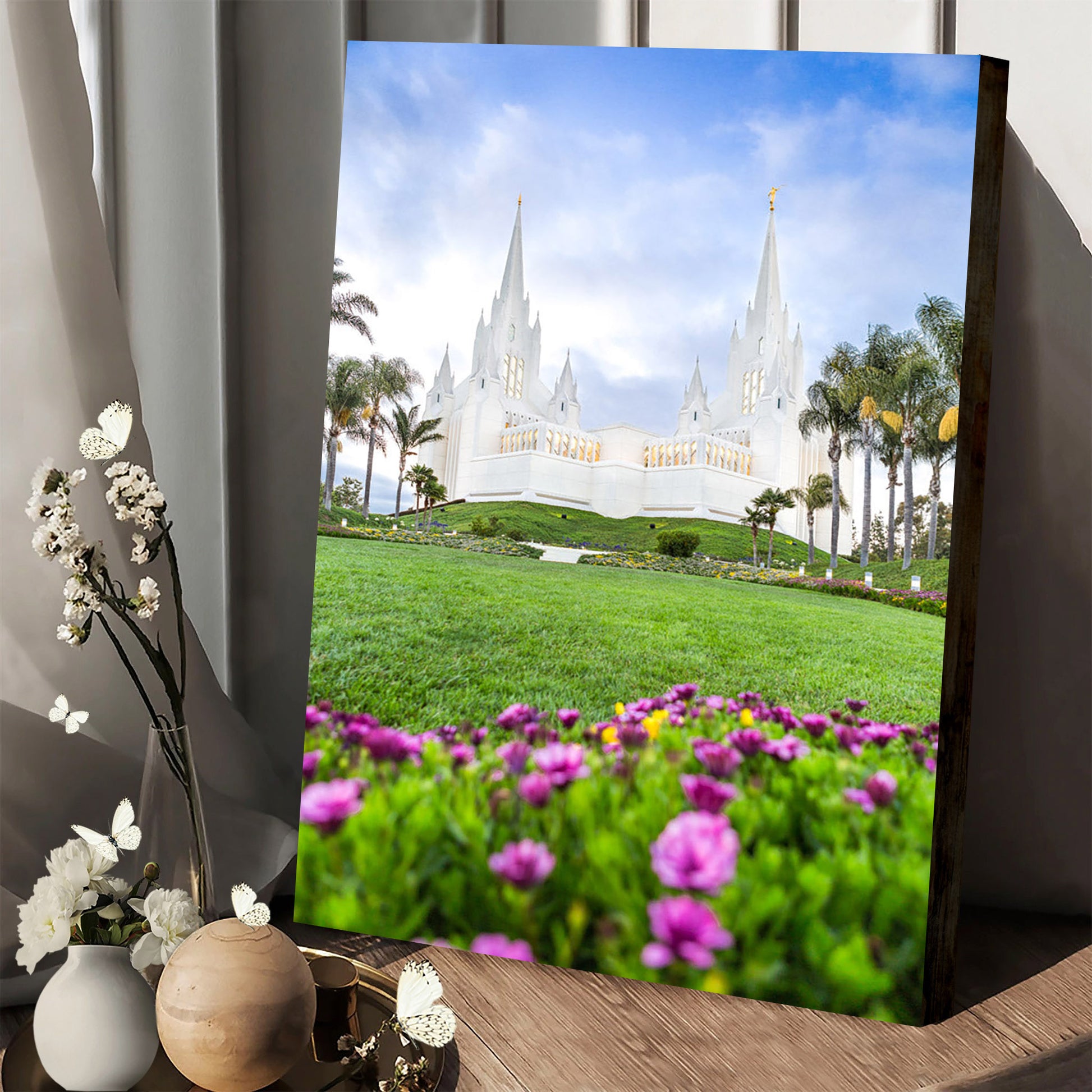 San Diego California Canvas Pictures - Jesus Canvas Art - Christian Wall Art