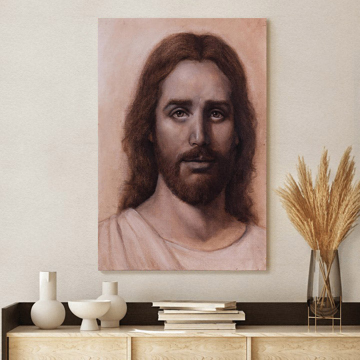 Savior And Friend Canvas Wall Art - Jesus Picture - Jesus Portrait Canvas