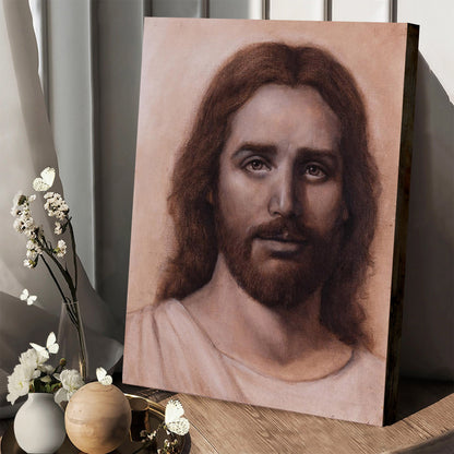 Savior And Friend Canvas Wall Art - Jesus Picture - Jesus Portrait Canvas