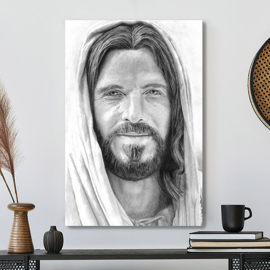 Saviour Canvas - Jesus Canvas Art - Religious Canvas Painting - Christian Canvas Wall Art - Gift For Christian - Religious Gift For Him - Ciaocustom