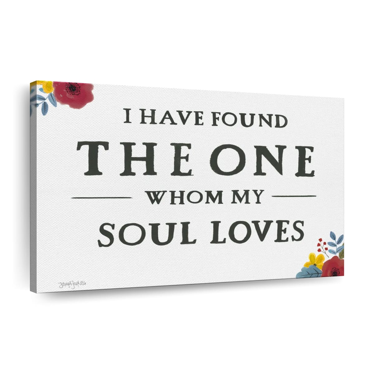 Scripture For Life I Canvas Wall Art - Christian Canvas Wall Art - Religious Wall Art Canvas