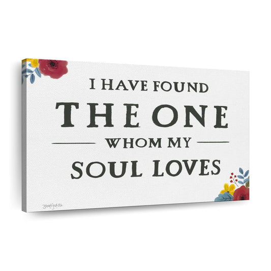 Scripture For Life I Canvas Wall Art - Christian Canvas Wall Art - Religious Wall Art Canvas