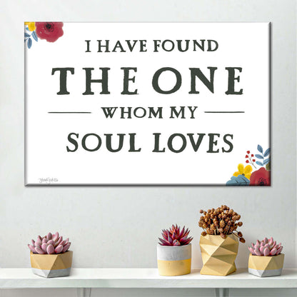 Scripture For Life I Canvas Wall Art - Christian Canvas Wall Art - Religious Wall Art Canvas