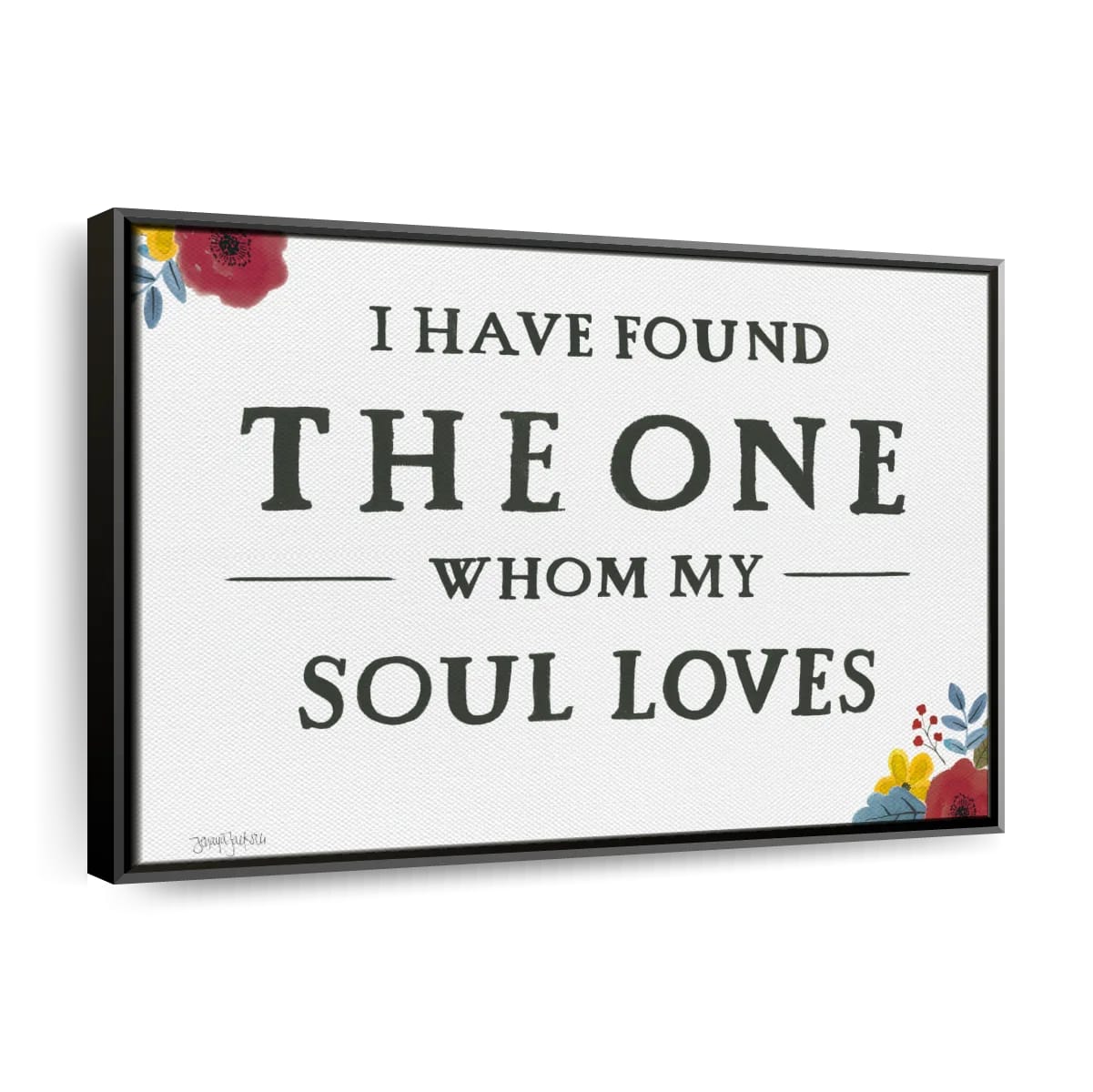 Scripture For Life I Canvas Wall Art - Christian Canvas Wall Art - Religious Wall Art Canvas