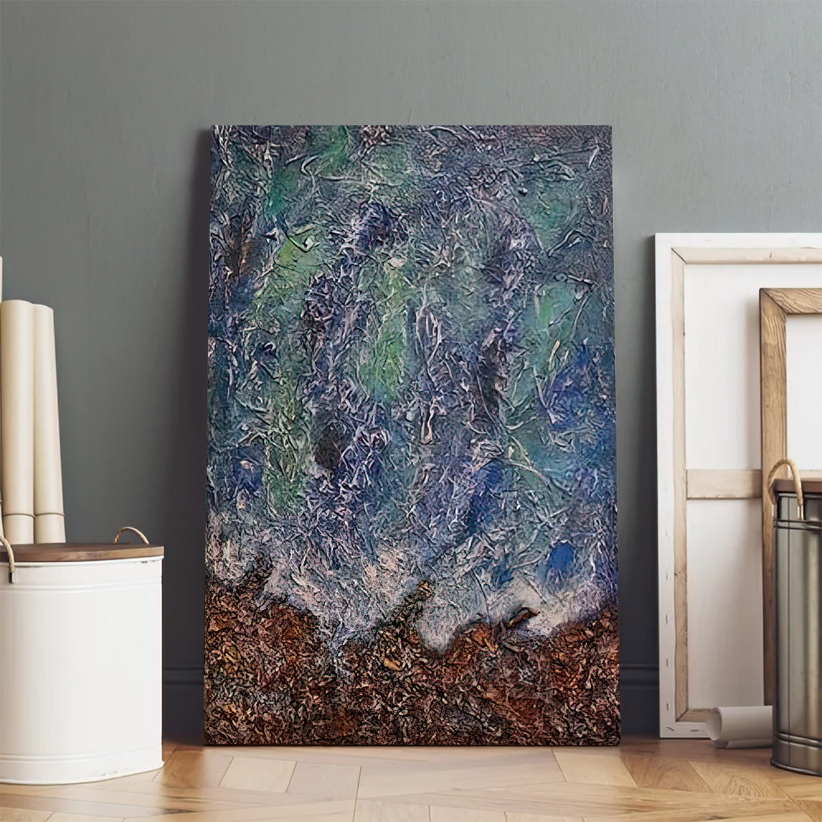 Seascape Painting Abstract Canvas Wall Art - Canvas Wall Decor - Home Decor Living Room