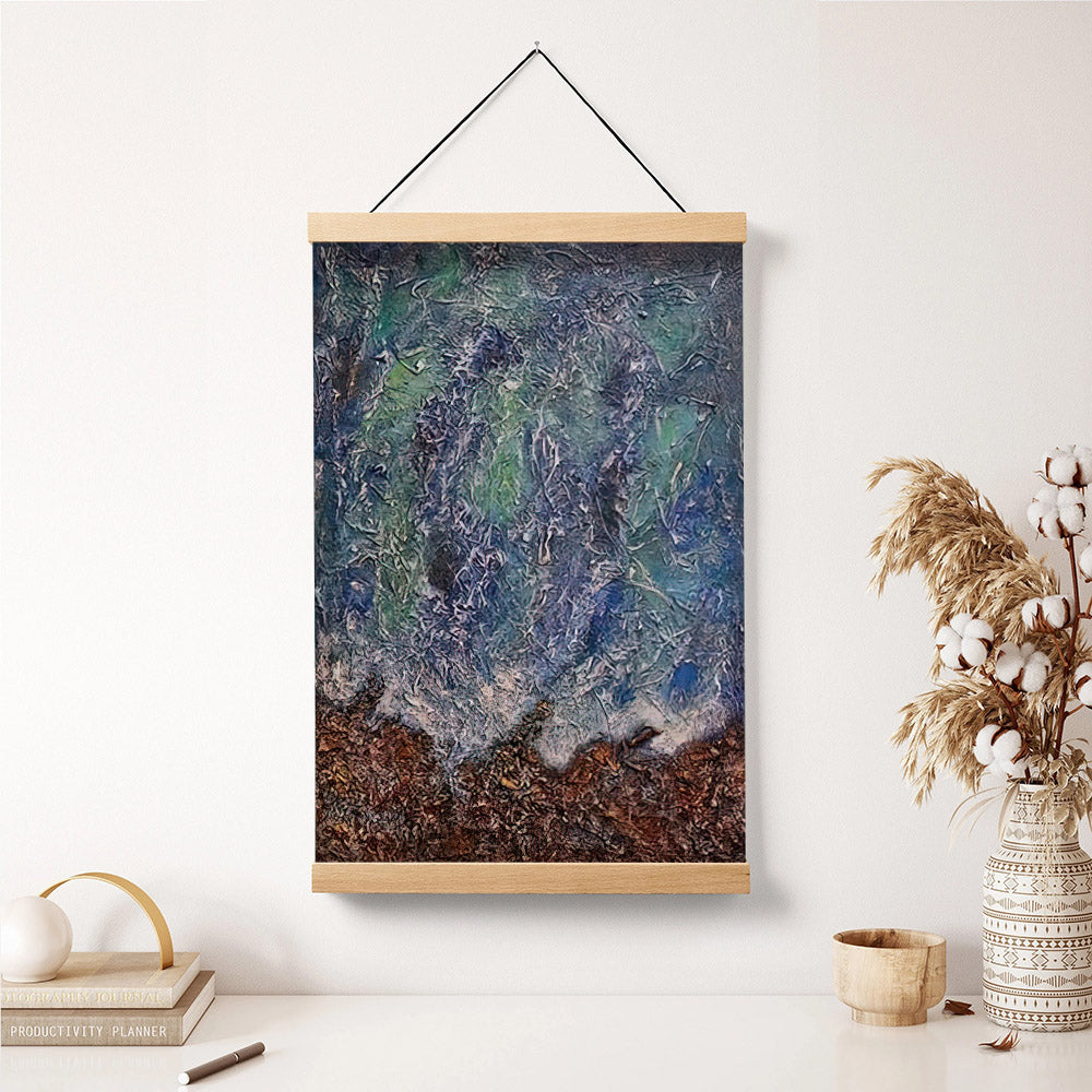Seascape Painting Abstract Hanging Canvas Wall Art - Canvas Wall Decor - Home Decor Living Room