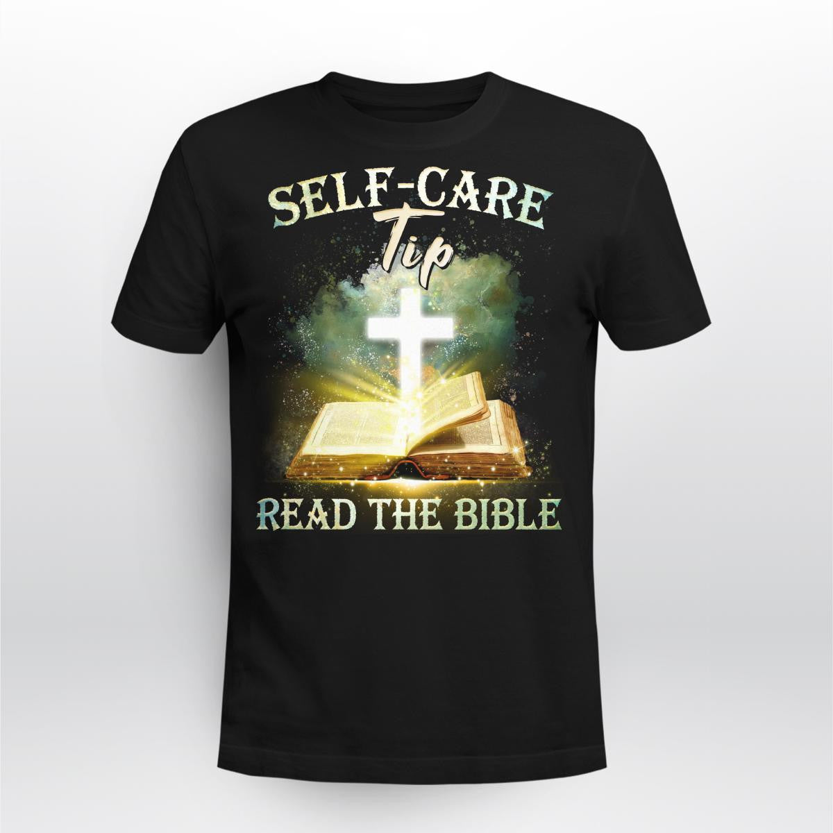 Self-Care Tip Read The Bible, God T-Shirt, Jesus Sweatshirt Hoodie, Faith T-Shirt, Christ Unisex Hoodie