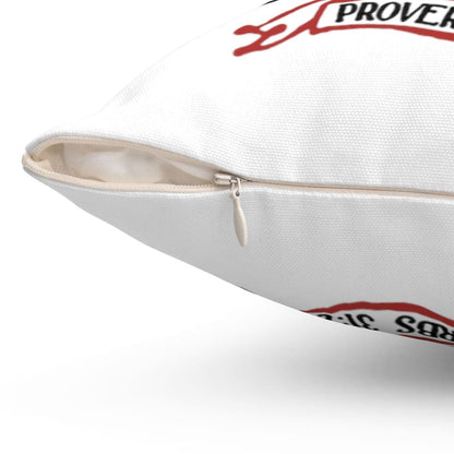 She Is Strong Proverbs 3125 Bible Verse Pillow