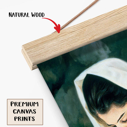 She Shall Bring Forth A Son Hanging Canvas Wall Art - Christan Wall Decor - Religious Canvas