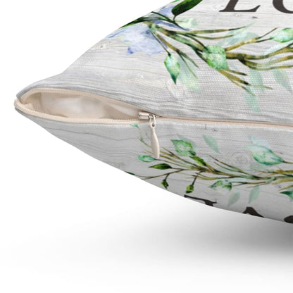 Shine His Light Share His Word Show His Love Christian Pillow