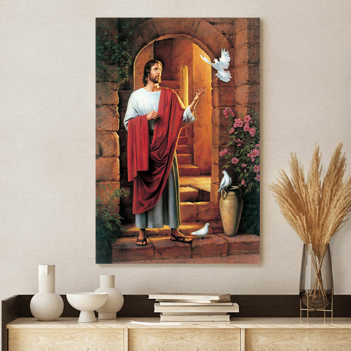 Simon Dewey Prince Of Peace Canvas Picture - Jesus Christ Canvas Art - Christian Wall Canvas