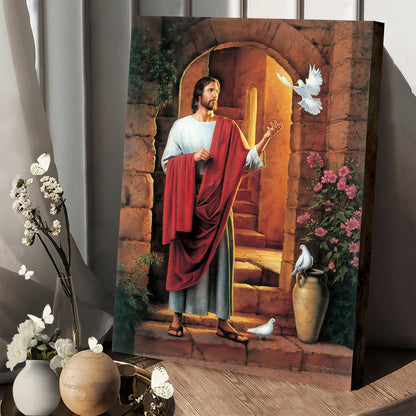 Simon Dewey Prince Of Peace Canvas Picture - Jesus Christ Canvas Art - Christian Wall Canvas