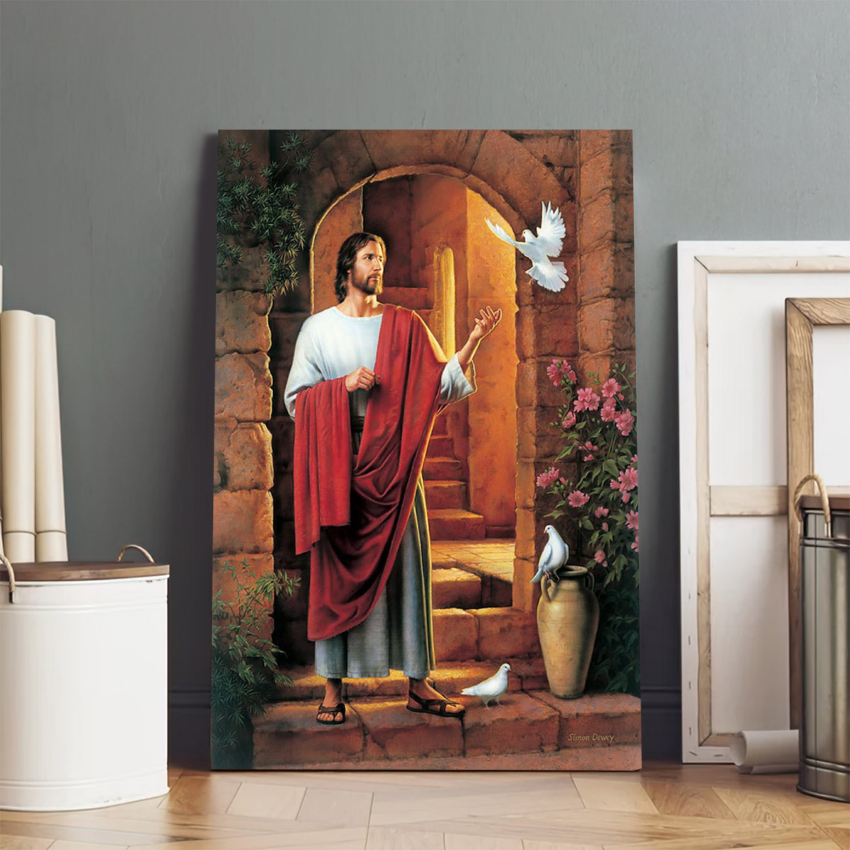 Simon Dewey Prince Of Peace Canvas Picture - Jesus Christ Canvas Art - Christian Wall Canvas