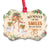 Sister Angel So Many Of My Smiles Begin With You 2 Metal Ornament - Christmas Ornament - Christmas Gift