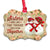 Sister Snowman Sisters Are Like Fat Thighs Stick Together Metal Ornament - Christmas Ornament - Christmas Gift