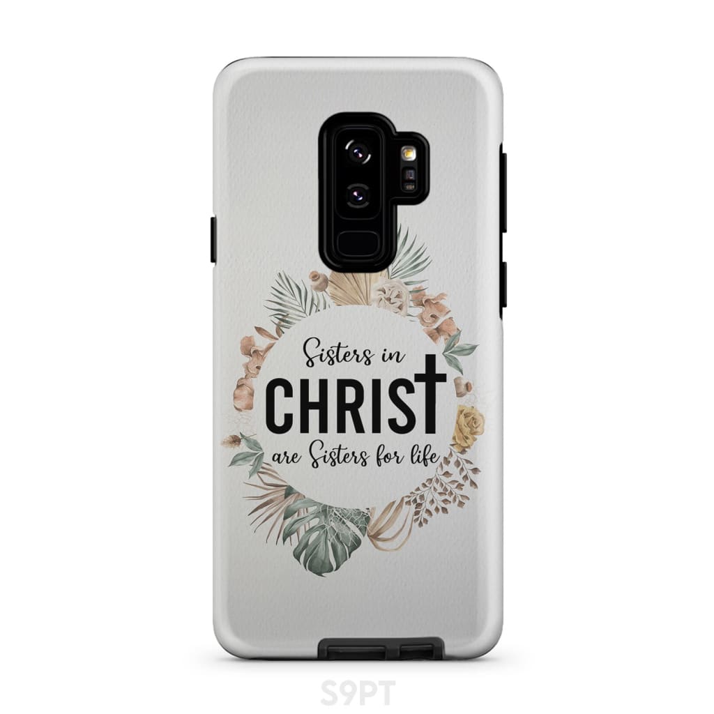 Sisters In Christ Are Sisters For Life Phone Case - Inspirational Bible Scripture iPhone Cases