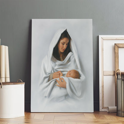 Sleep In Heavenly Peace Canvas Pictures - Jesus Christ Canvas Art - Christian Wall Art