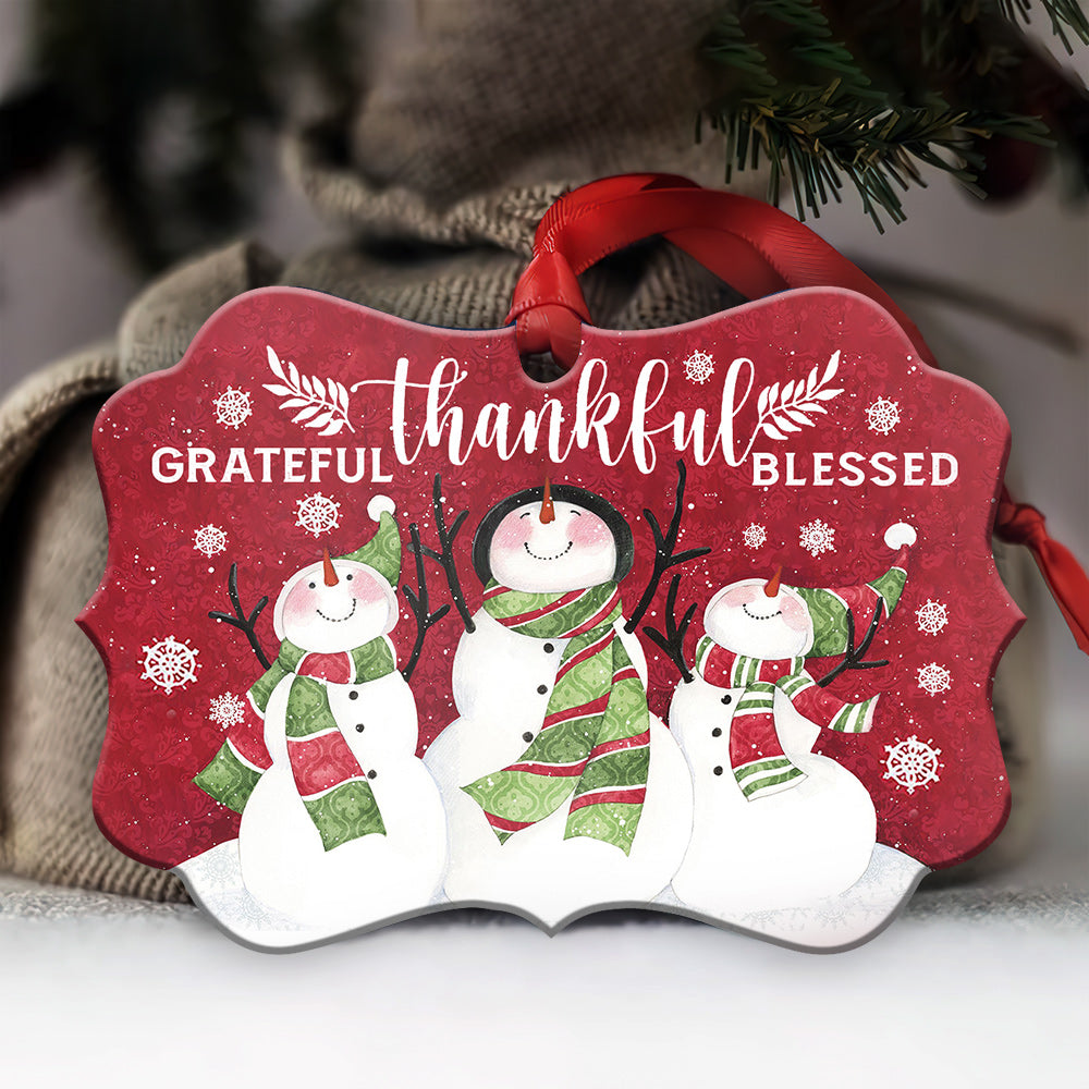 Snowman Faith Ornament 1 - Christmas Ornament - Ciaocustom