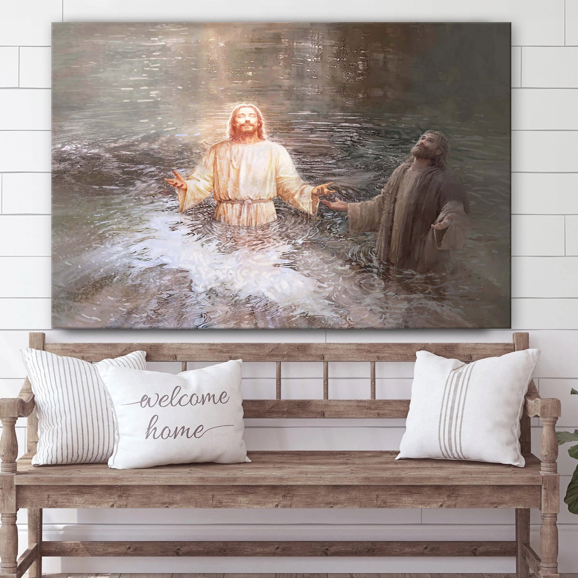 Son Of God Canvas Wall Art - Jesus Picture - Christian Wall Decor