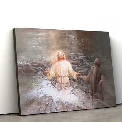 Son Of God Canvas Wall Art - Jesus Picture - Christian Wall Decor