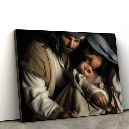 Son Of Man Canvas Wall Art - Christian Wall Decor