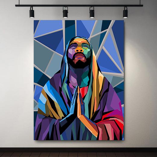 Son of The King Canvas - Religious Canvas Art - Christian Canvas Wall Art - Ciaocustom