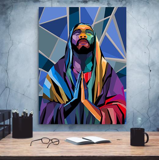 Son of The King Canvas - Religious Canvas Art - Christian Canvas Wall Art - Ciaocustom