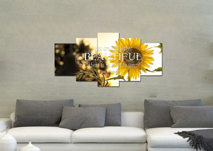 Song Of Solomon 47 You Are Altogether Beautiful Canvas Wall Art Print - Christian Canvas Wall Art