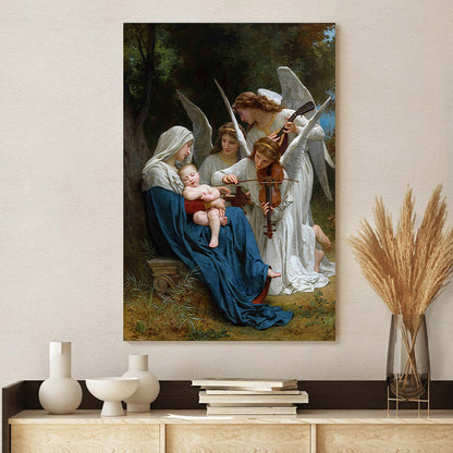 Song Of The Angels  Canvas Wall Art - Jesus Canvas Pictures - Christian Wall Art