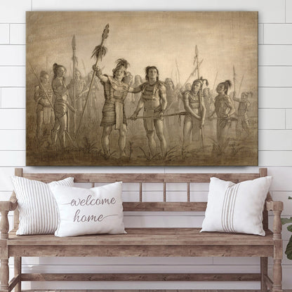 Sons Of Helaman  Canvas Pictures - Jesus Christ Canvas - Christian Wall Art