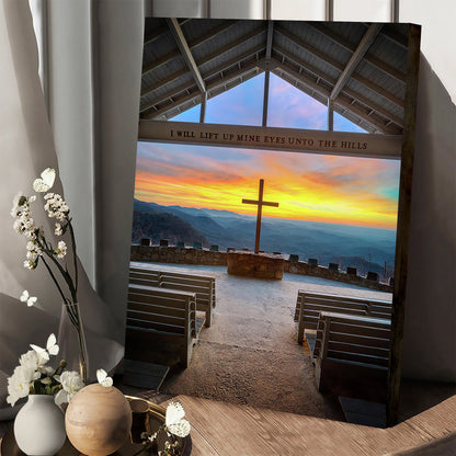 South Carolina Pretty Place Chapel Sunrise Embraced  Canvas Wall Art - Jesus Canvas Pictures - Christian Wall Art