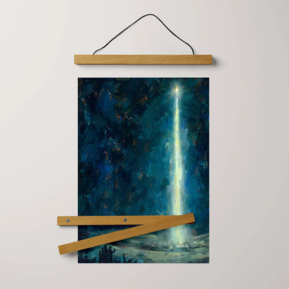 Star Portrait Hanging Canvas Wall Art - Christmas Gift - Religious Canvas