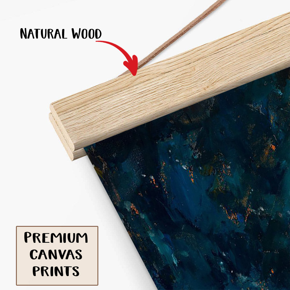 Star Portrait Hanging Canvas Wall Art - Christmas Gift - Religious Canvas