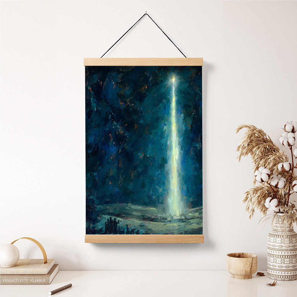 Star Portrait Hanging Canvas Wall Art - Christmas Gift - Religious Canvas