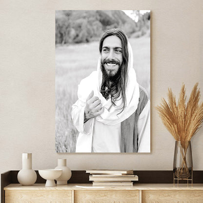 Stay Canvas Wall Art - Jesus Picture - Jesus Portrait Canvas