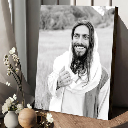 Stay Canvas Wall Art - Jesus Picture - Jesus Portrait Canvas
