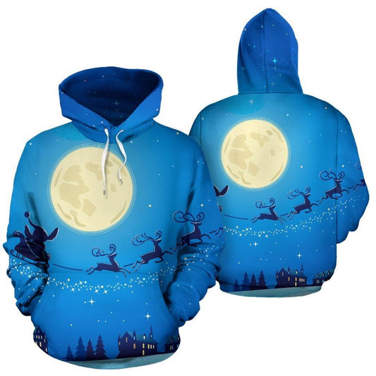 Stitch Christmas All Over Print 3D Hoodie For Men And Women, Christmas Gift, Warm Winter Clothes, Best Outfit Christmas