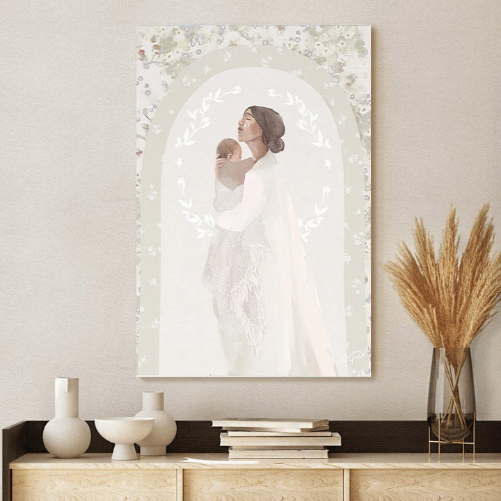 Strength Beyond My Own Canvas Wall Art - Christian Wall Posters - Ciaocustom