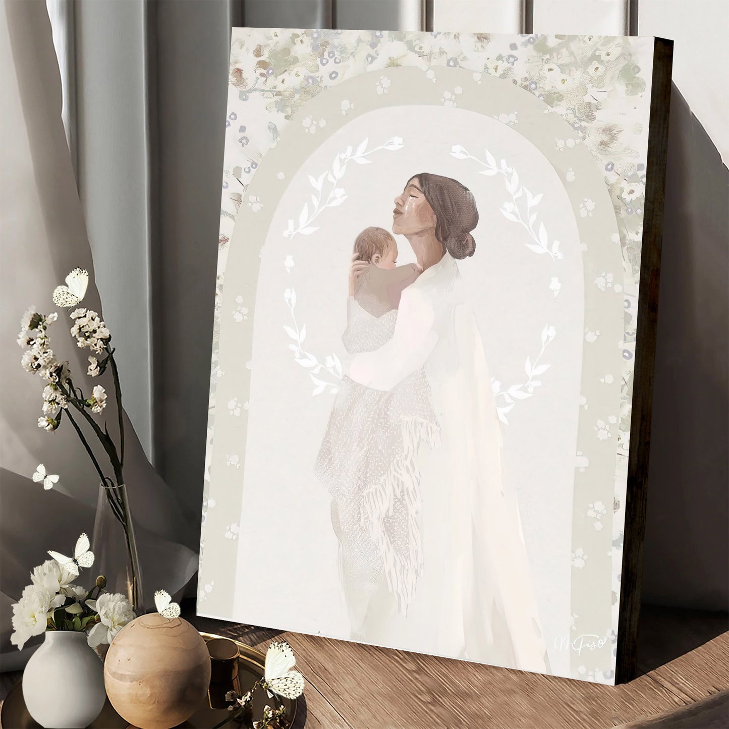 Strength Beyond My Own Canvas Wall Art - Christian Wall Posters - Ciaocustom