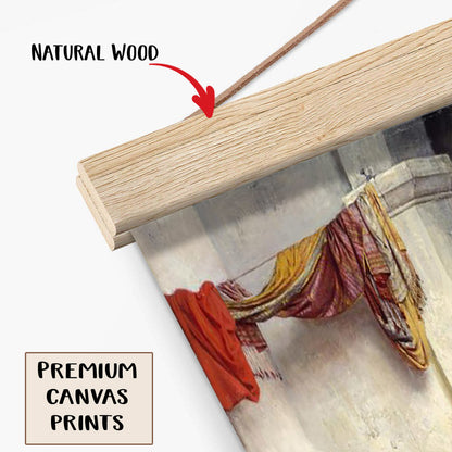 Suffer The Children To Come Unto Me Hanging Canvas Wall Art - Christan Wall Decor - Religious Canvas