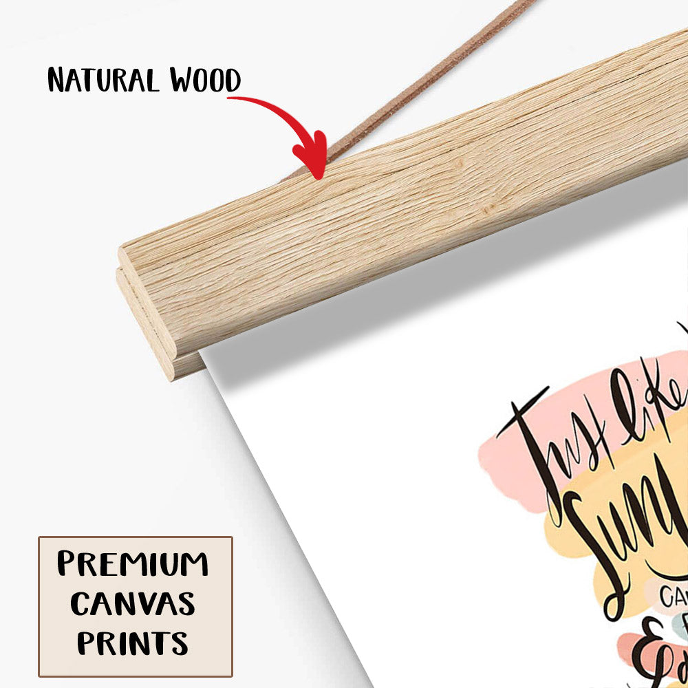 Sunbeam Hanging Canvas Wall Art - Christan Wall Decor - Religious Canvas